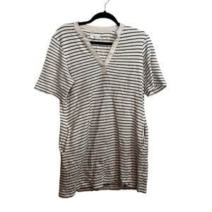 Lou & Grey Striped Mini Dress Size Small